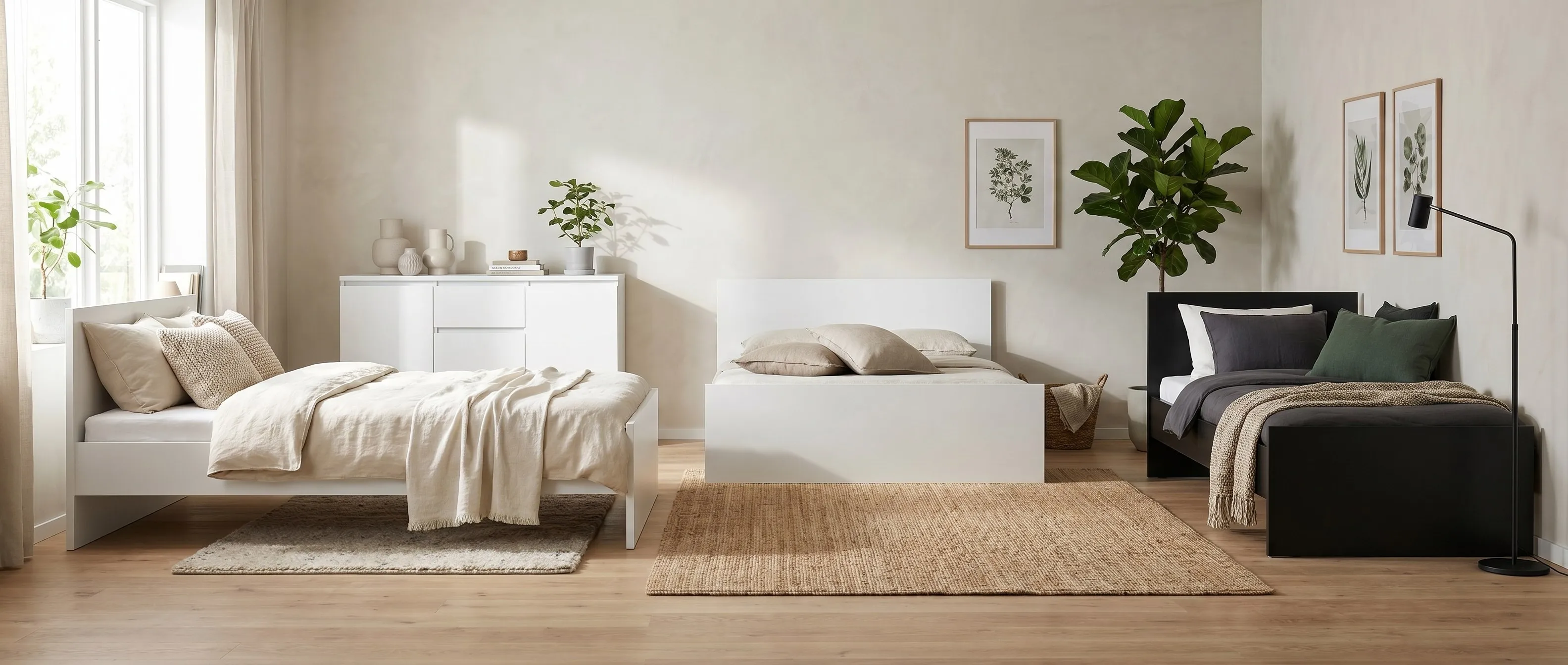 The Naia collection styled as a room