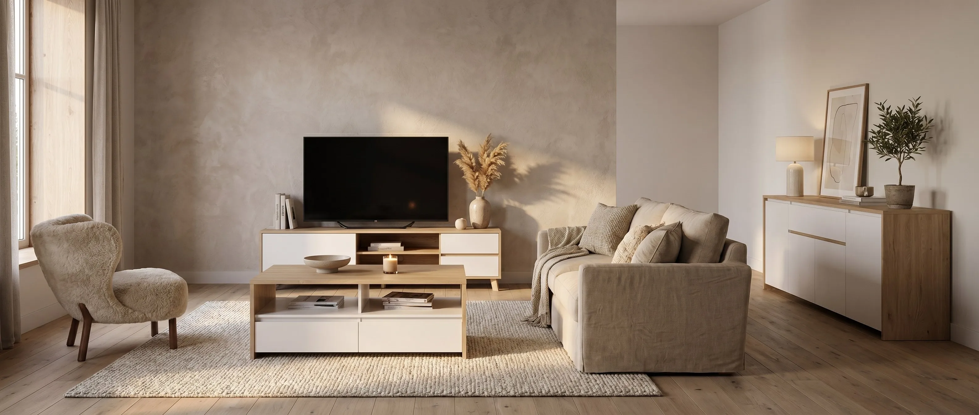 The Next collection styled as a room