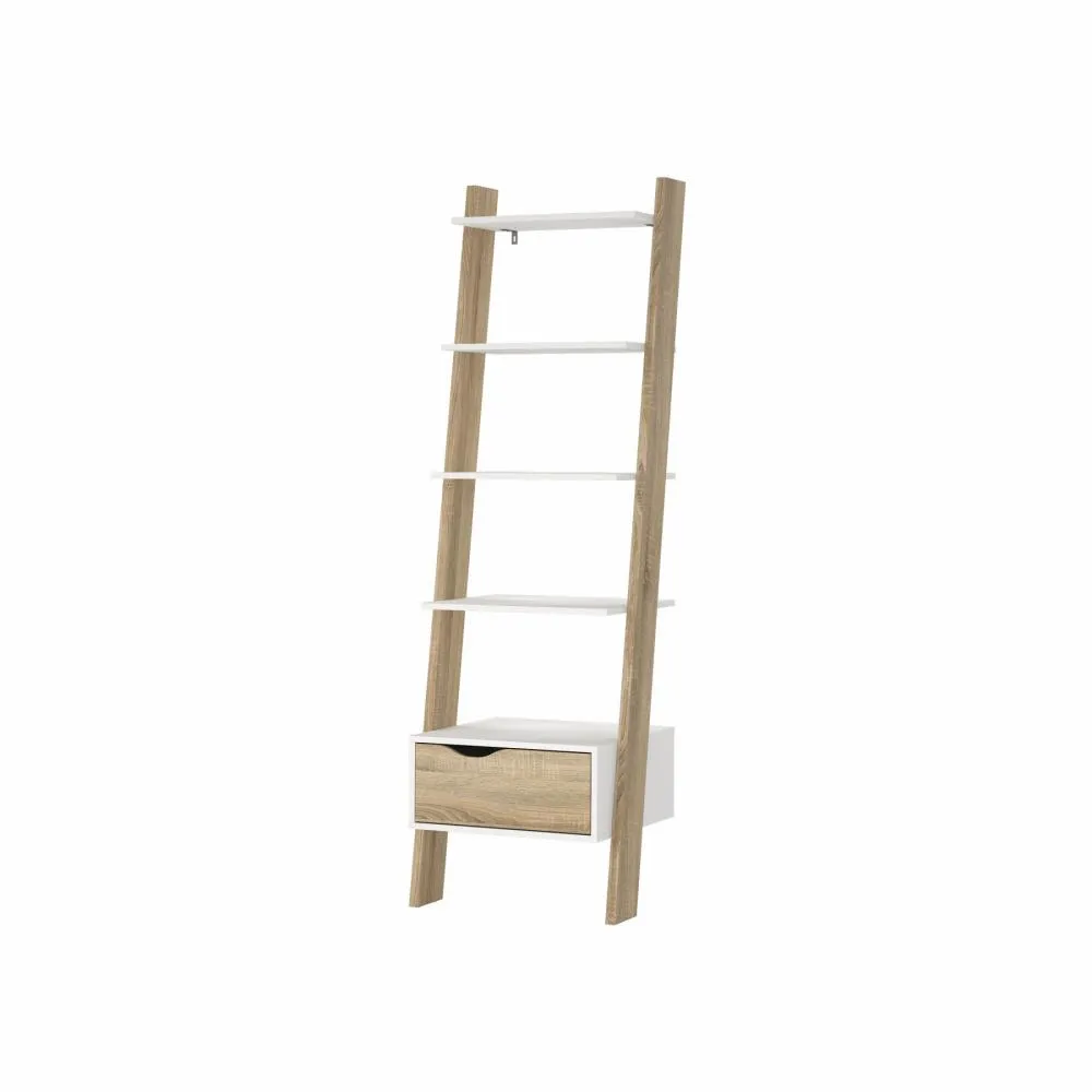 Oslo Bookcase with 1 drawer