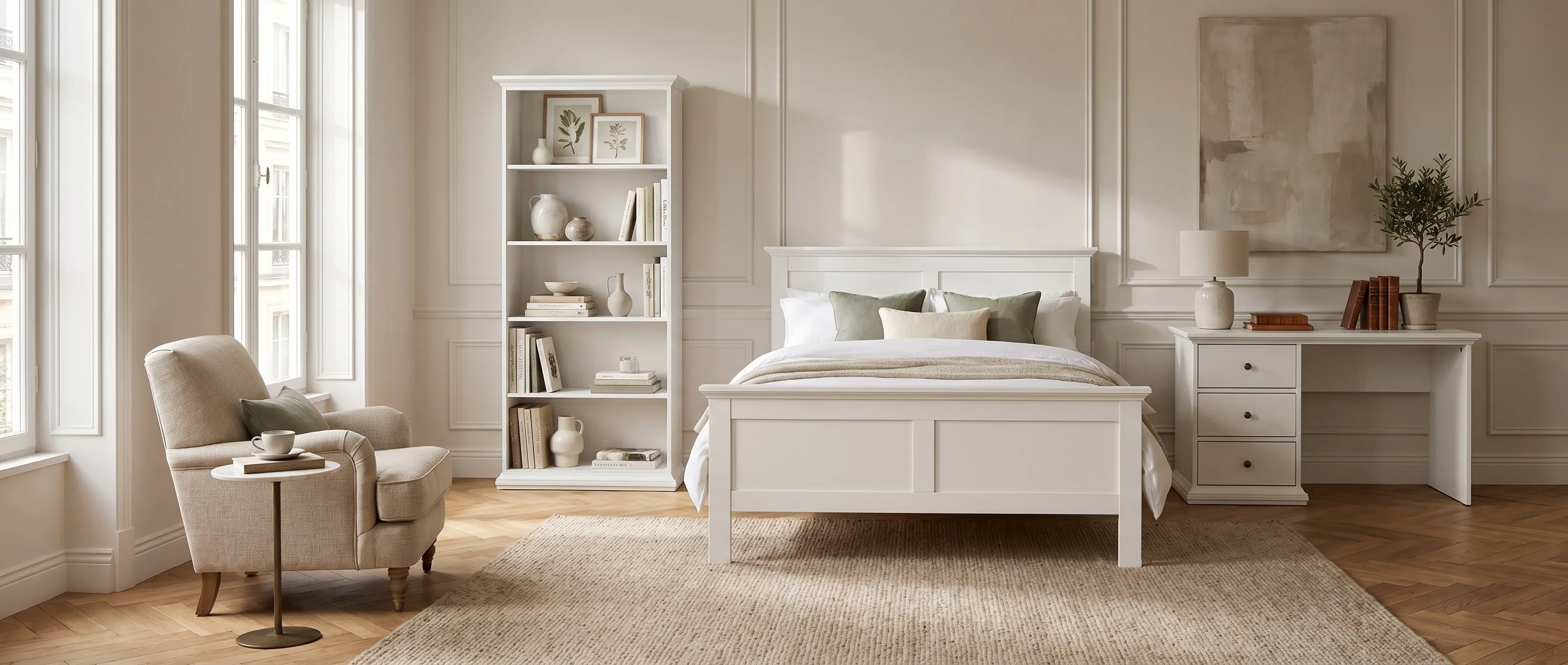 The Paris collection styled as a room